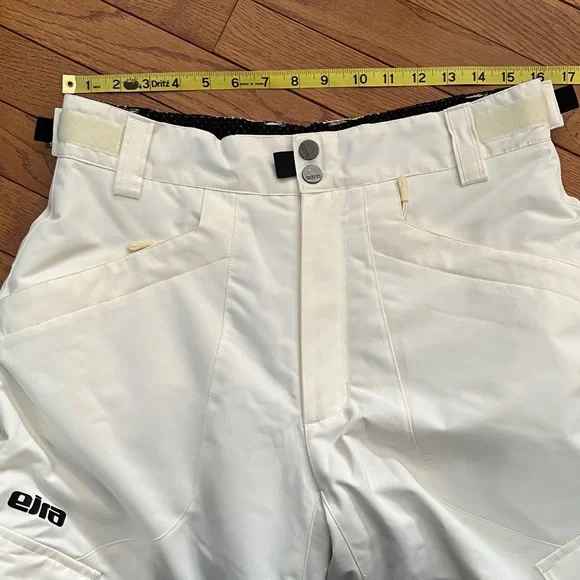 eira Ladies White Ski / Snowboarding Pants Style 5722 - Picture 3 of 16